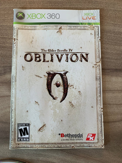 MiCROSOFT XBOX 360 | THE ELDER SCROLLS IV OBLiViON | GAME OF THE YEAR EDiTiON