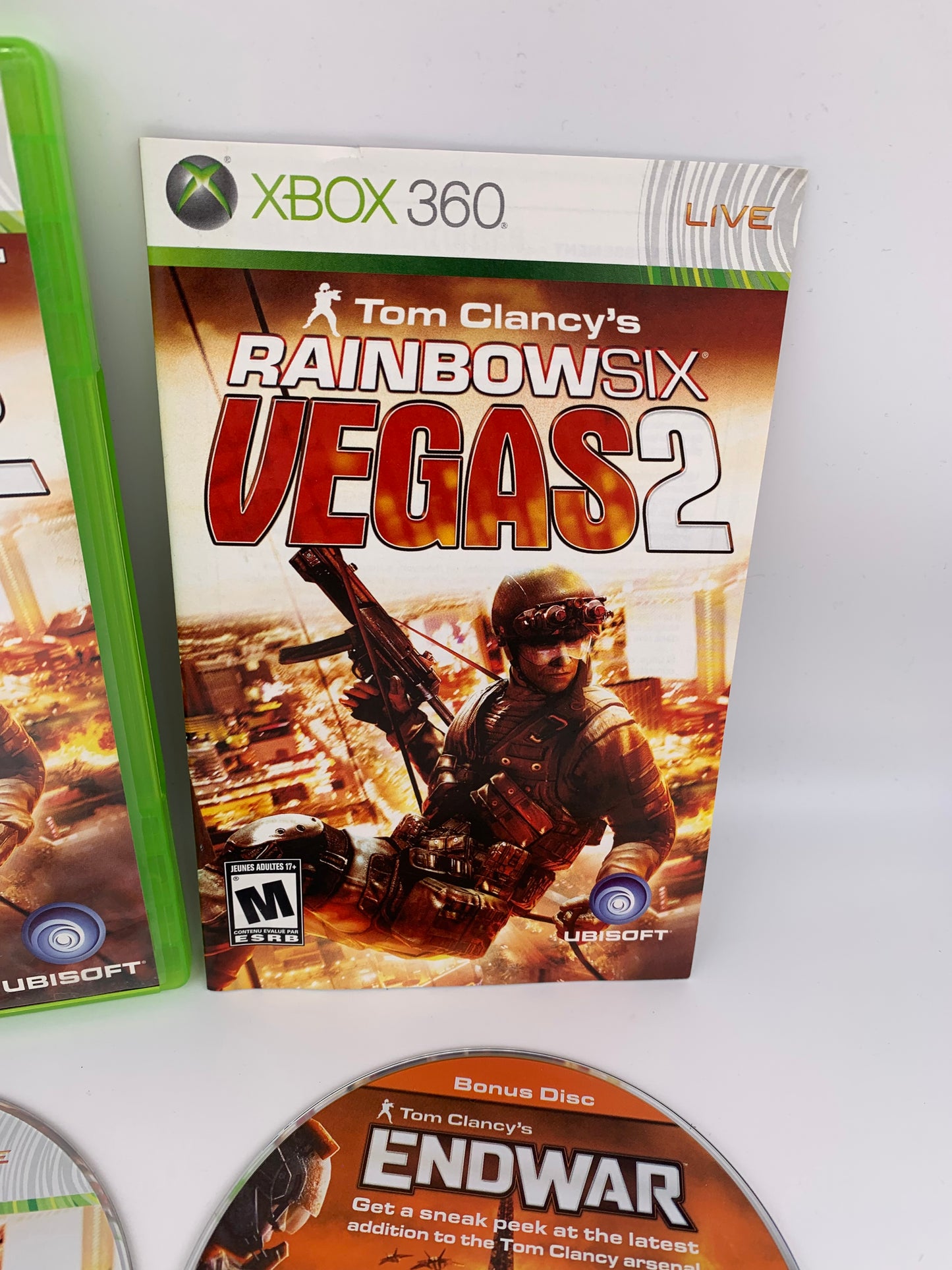 MiCROSOFT XBOX 360 | TOM CLANCYS RAiNBOW SiX VEGAS 2