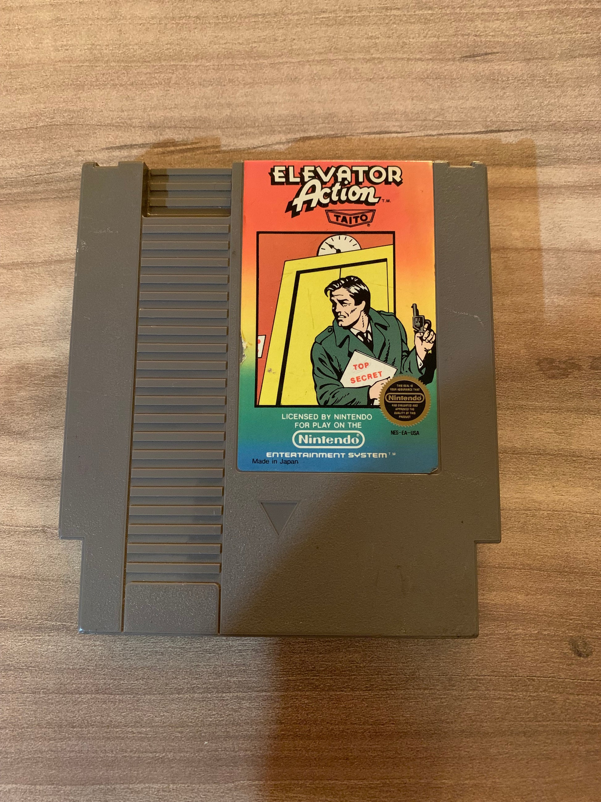 PiXEL-RETRO.COM : NINTENDO (NES) GAME NTSC ELEVATOR ACTION