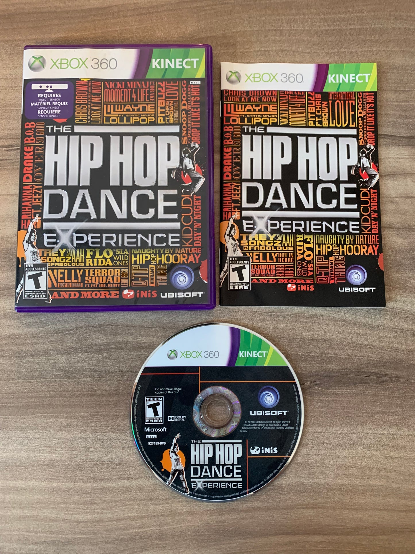 PiXEL-RETRO.COM : MICROSOFT XBOX 360 COMPLETE CIB BOX MANUAL GAME NTSC THE HIP HOP EXPERIENCE