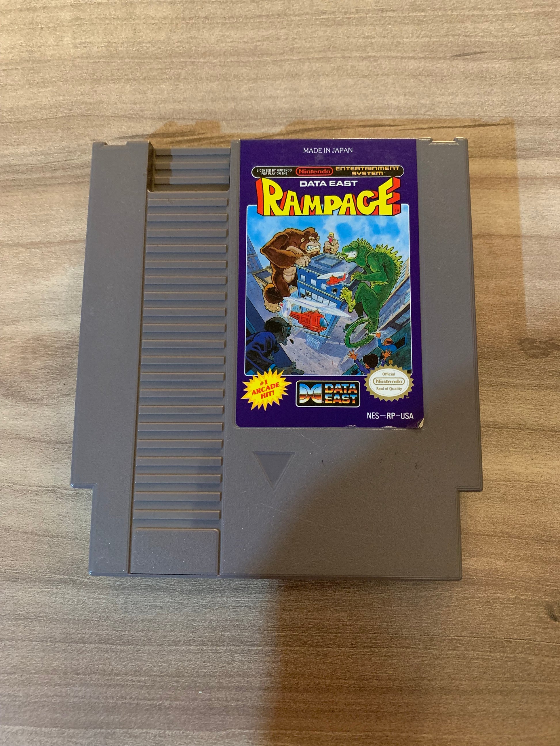 PiXEL-RETRO.COM : NINTENDO ENTERTAiNMENT SYSTEM (NES) GAME NTSC RAMPAGE