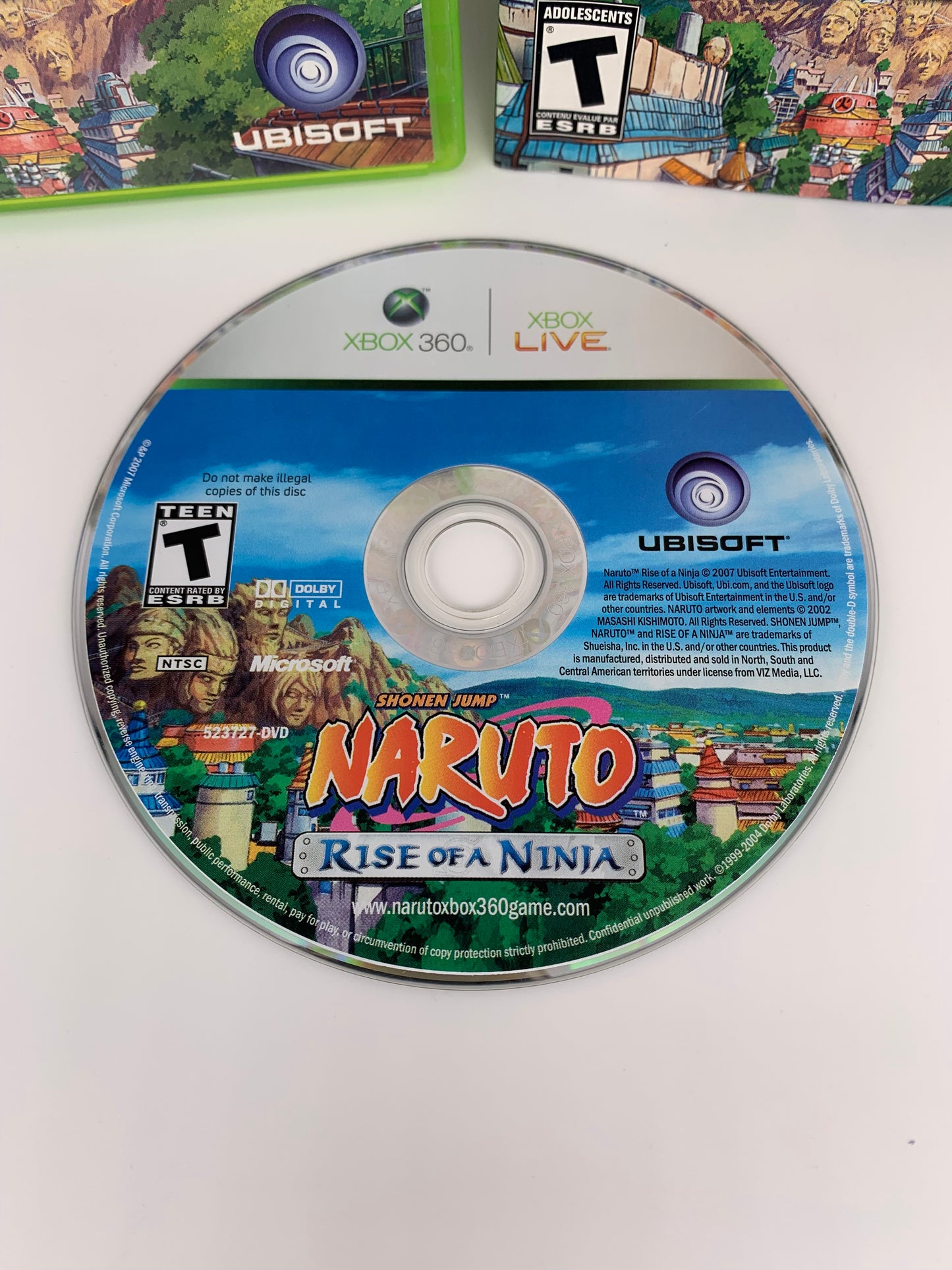 MiCROSOFT XBOX 360 | NARUTO RiSE OF A NiNJA