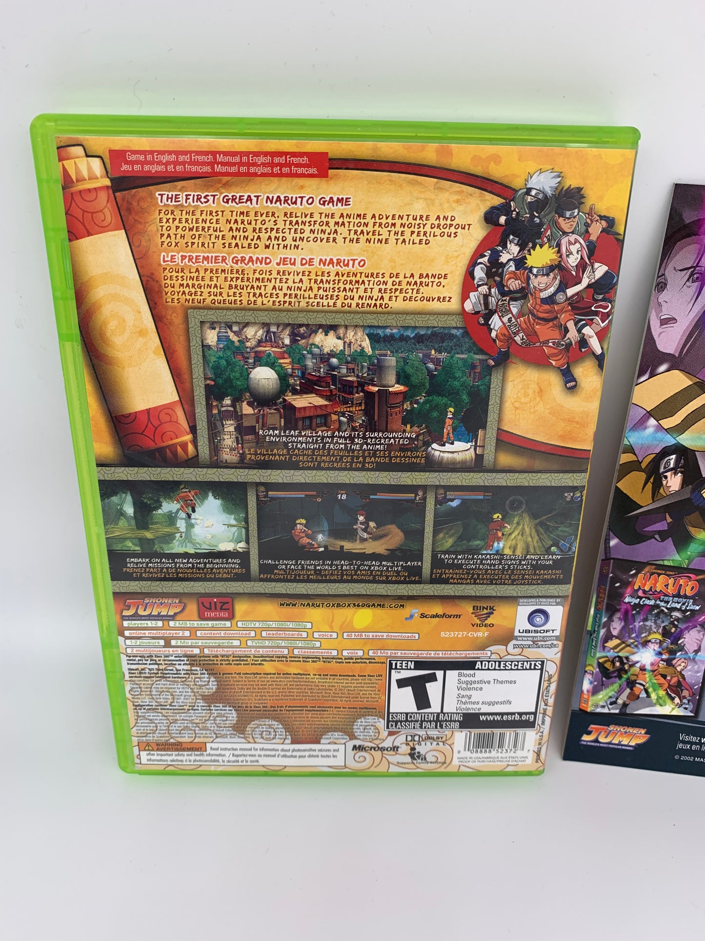 MiCROSOFT XBOX 360 | NARUTO RiSE OF A NiNJA