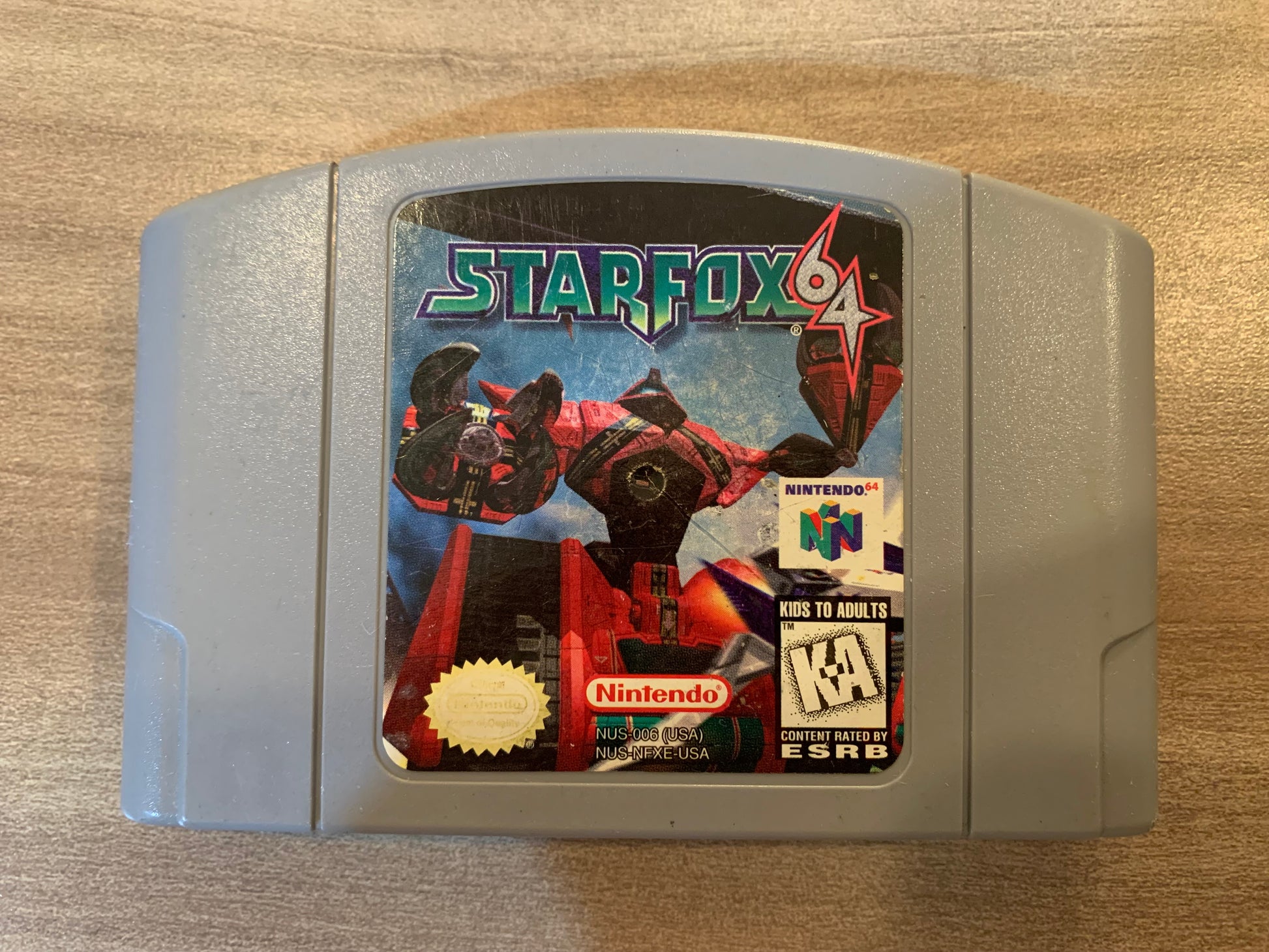 PiXEL-RETRO.COM : NINTENDO 64 (N64) STAR FOX 64 GAME NTSC