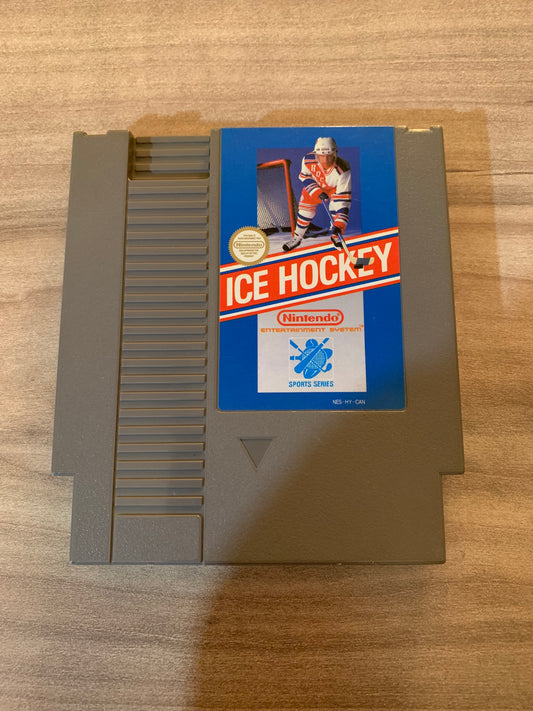 PiXEL-RETRO.COM : NINTENDO ENTERTAiNMENT SYSTEM (NES) ICE HOCKEY GAME NTSC