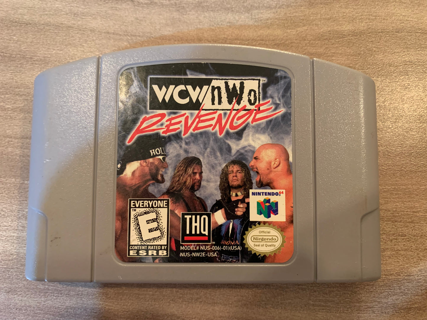 PiXEL-RETRO.COM : NINTENDO 64 (N64) WCW NWO REVENGE GAME NTSC
