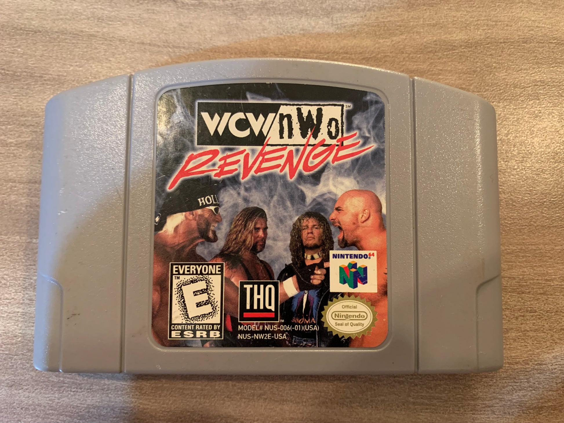 PiXEL-RETRO.COM : NINTENDO 64 (N64) WCW NWO REVENGE GAME NTSC