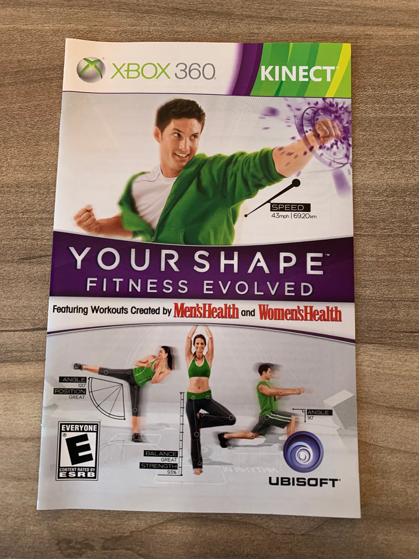 MiCROSOFT XBOX 360 | YOUR SHAPE FiTNESS EVOLVED