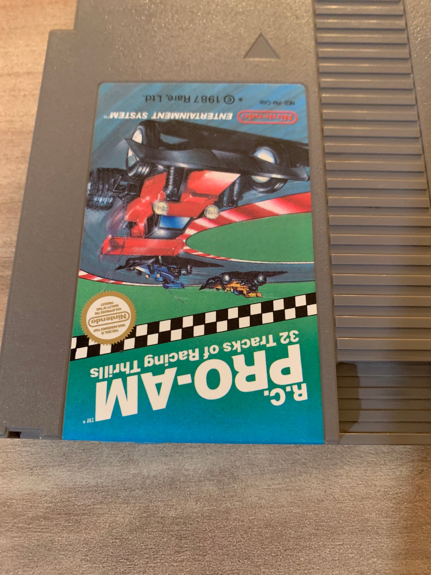 NiNTENDO [NES] ORiGiNAL | RC PRO-AM 32 TRACKS OF RACiNG THRiLLS