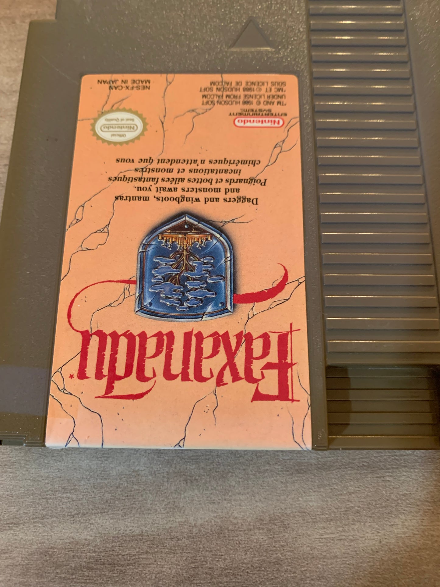 NiNTENDO [NES] ORiGiNAL | FAXANADU