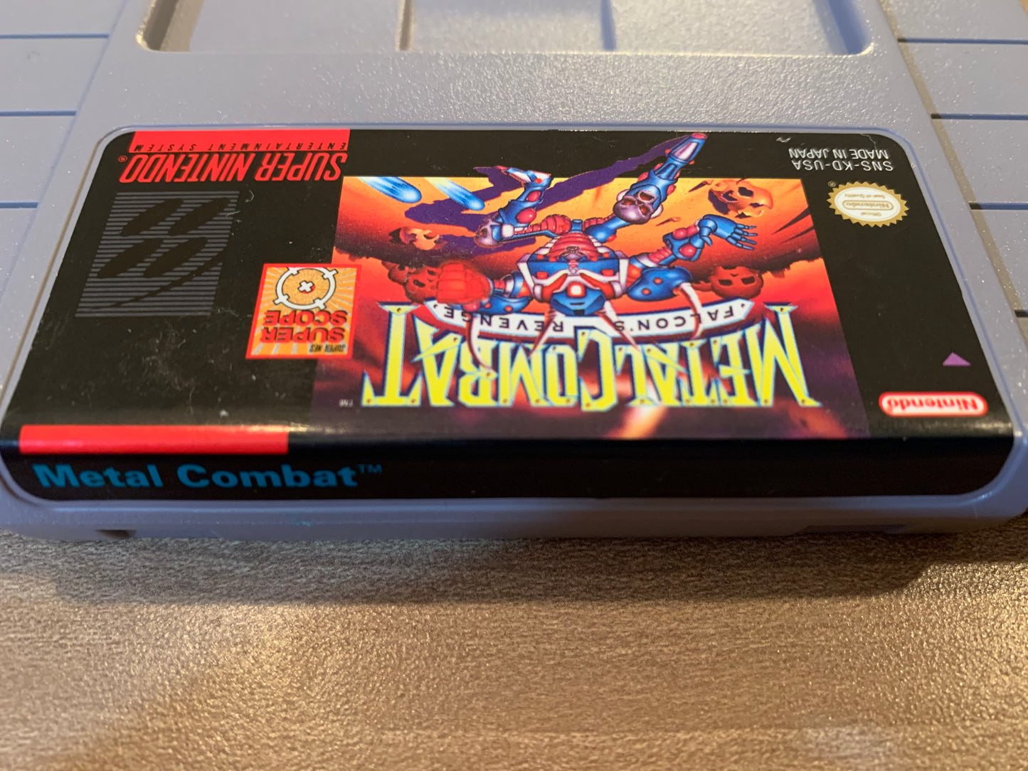 SUPER NiNTENDO [SNES] | METAL COMBAT FALCON'S REVENGE