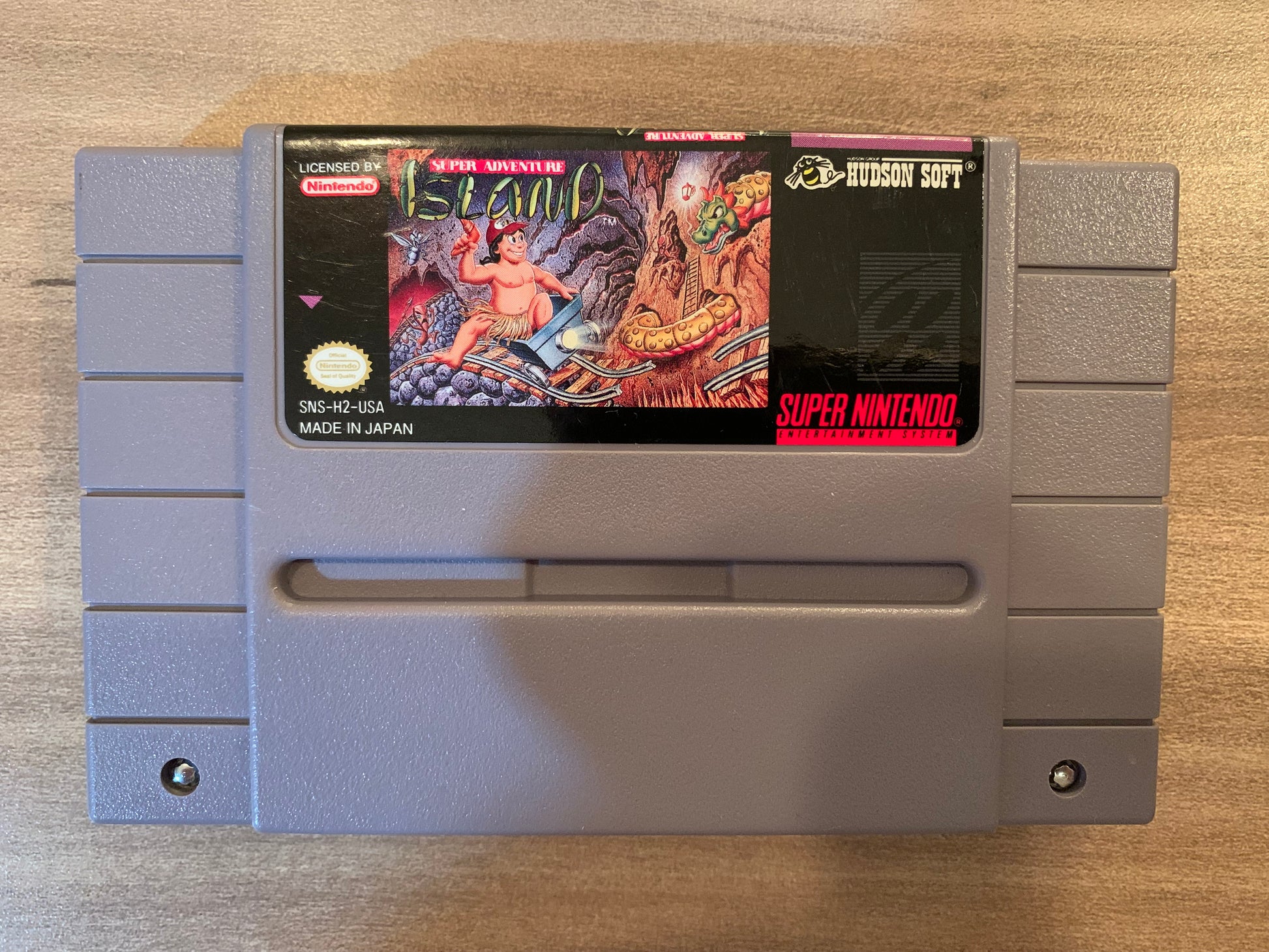 PiXEL-RETRO.COM : SUPER NINTENDO NES (SNES) GAME NTSC SUPER ADVENTURE ISLAND