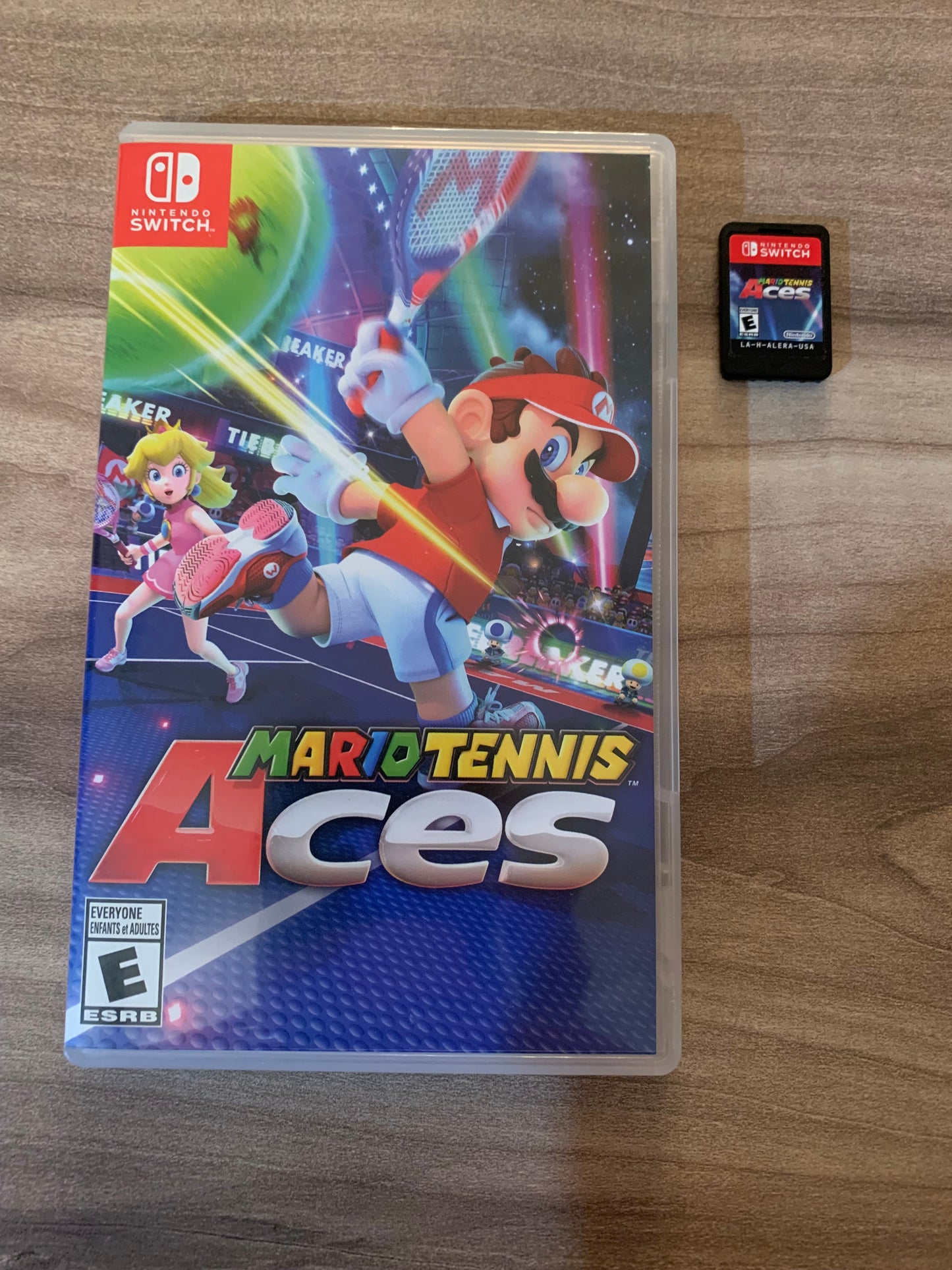 PiXEL-RETRO.COM : NINTENDO SWITCH NEW SEALED IN BOX COMPLETE MANUAL GAME NTSC MARIO TENNIS ACES