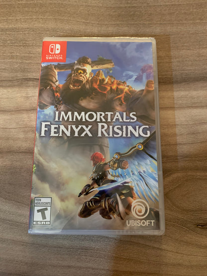 PiXEL-RETRO.COM : NINTENDO SWITCH NEW SEALED IN BOX COMPLETE MANUAL GAME NTSC NEW SEALED IMMORTALS FENYX RISING