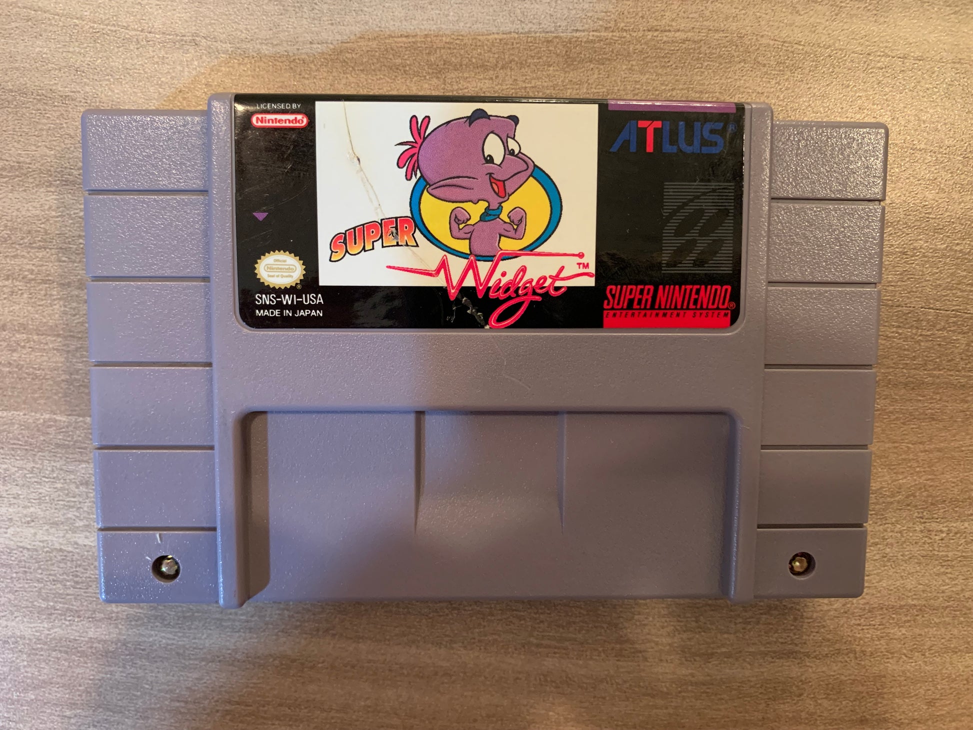 PiXEL-RETRO.COM : SUPER NINTENDO NES (SNES) GAME NTSC SUPER WIDGET