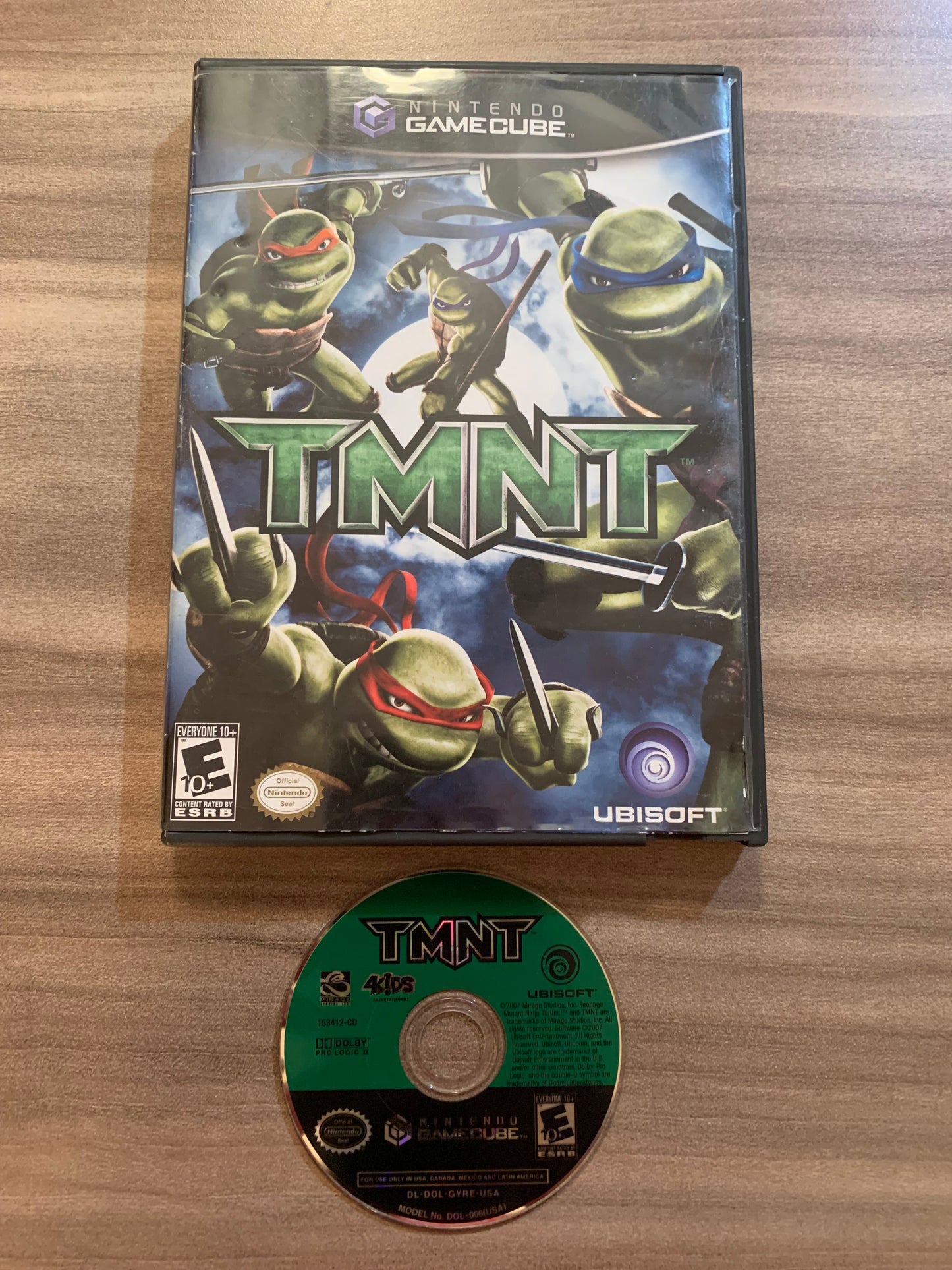 PiXEL-RETRO.COM : NINTENDO GAMECUBE COMPLETE CIB BOX MANUAL GAME NTSC TMNT TEENAGE MUTANT NINJA TURTLES