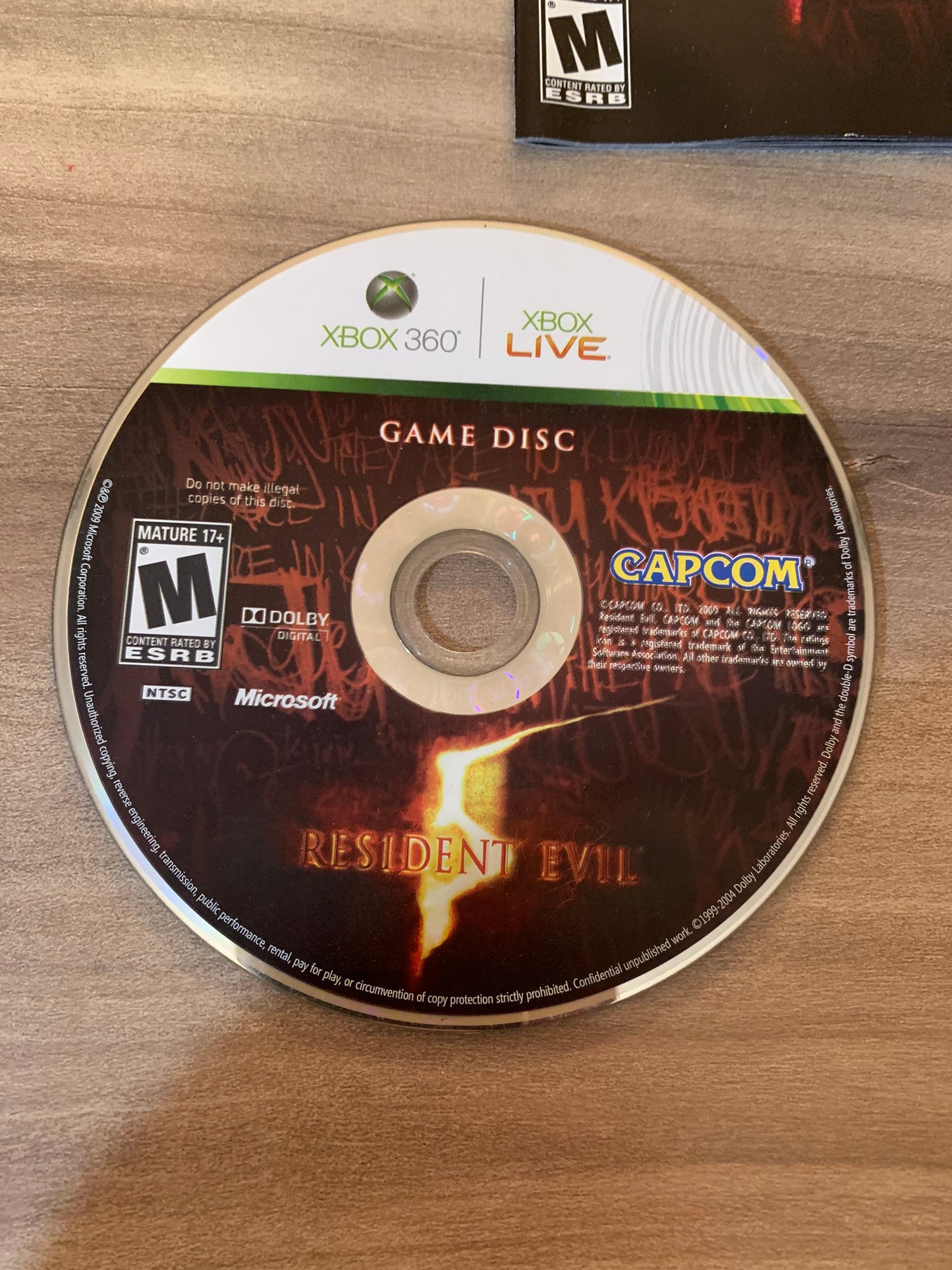 MiCROSOFT XBOX 360 | RESiDENT EViL 5