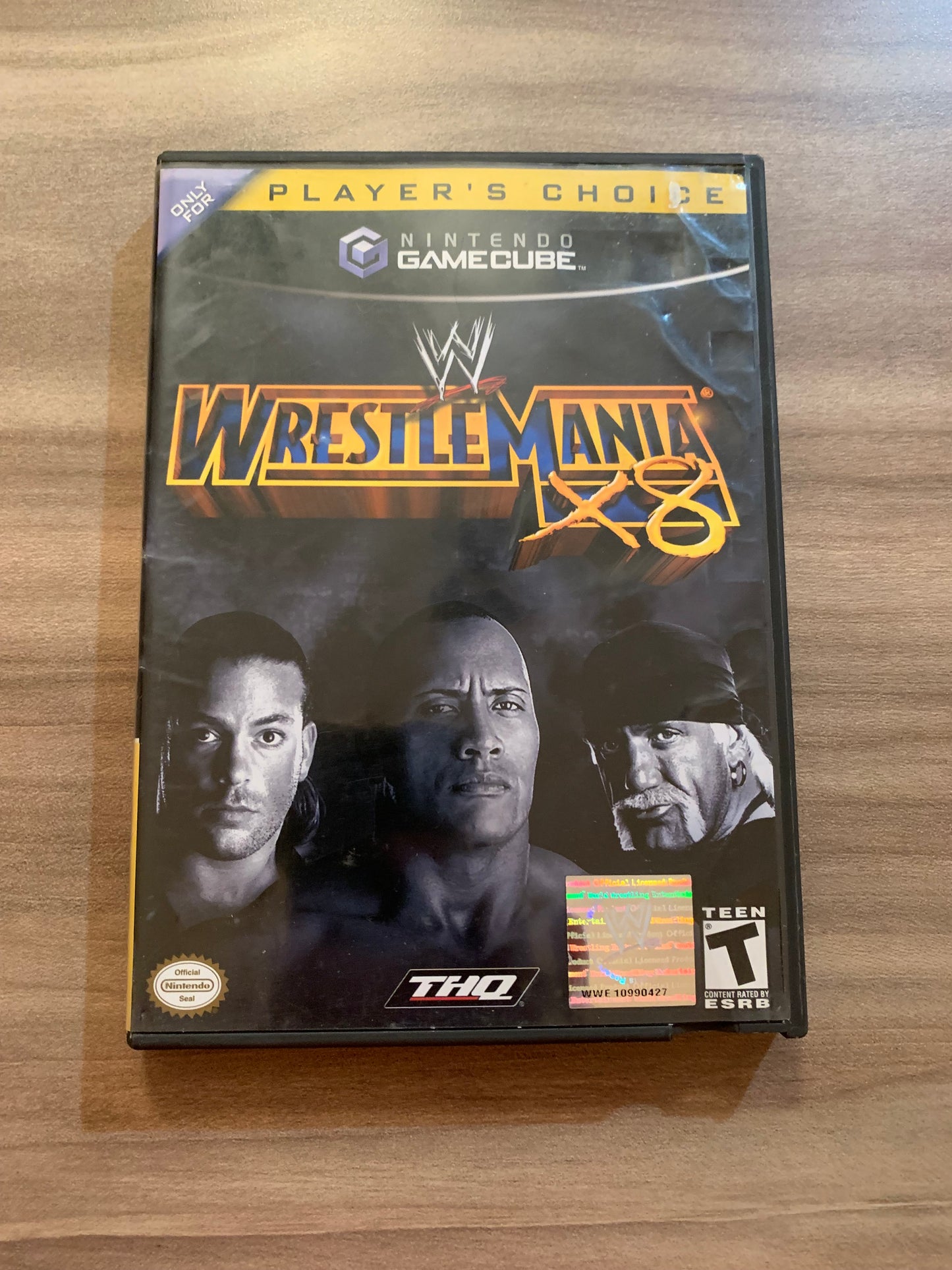 NiNTENDO GAMECUBE [NGC] | WWE WRESTLEMANiA X8 | PLAYERS CHOiCE