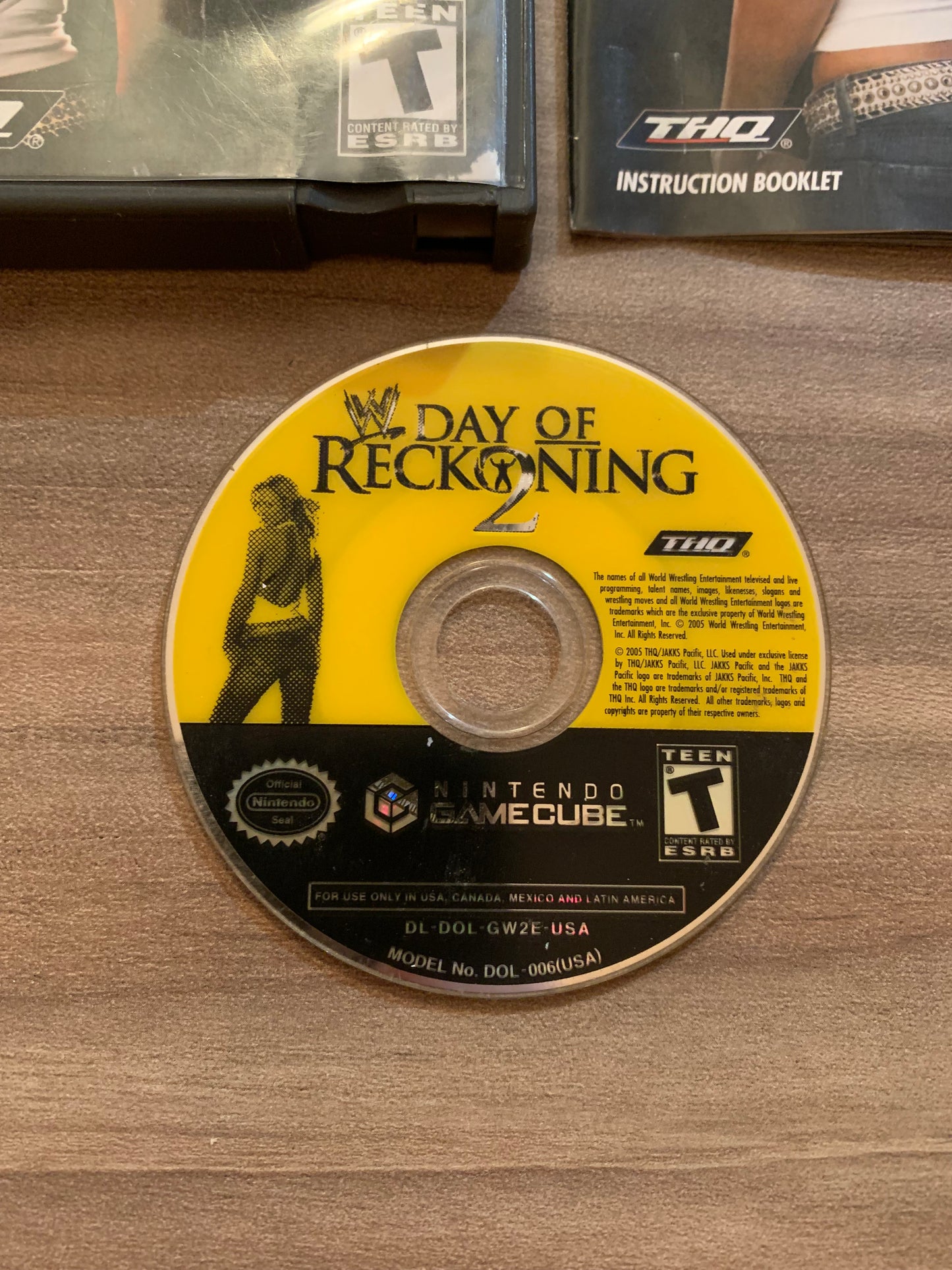 NiNTENDO GAMECUBE [NGC] | WWE DAY OF RECKONiNG 2