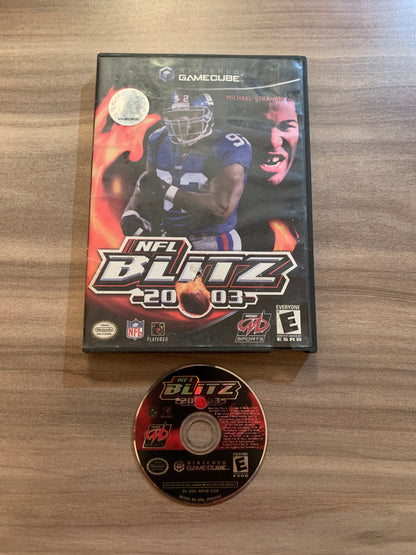 PiXEL-RETRO.COM : NINTENDO GAMECUBE COMPLETE CIB BOX MANUAL GAME NTSC NFL BLITZ 2003