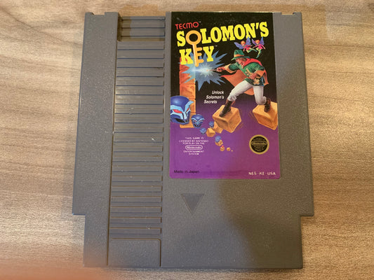 PiXEL-RETRO.COM : NINTENDO ENTERTAiNMENT SYSTEM (NES) SOLOMON'S KEY GAME NTSC