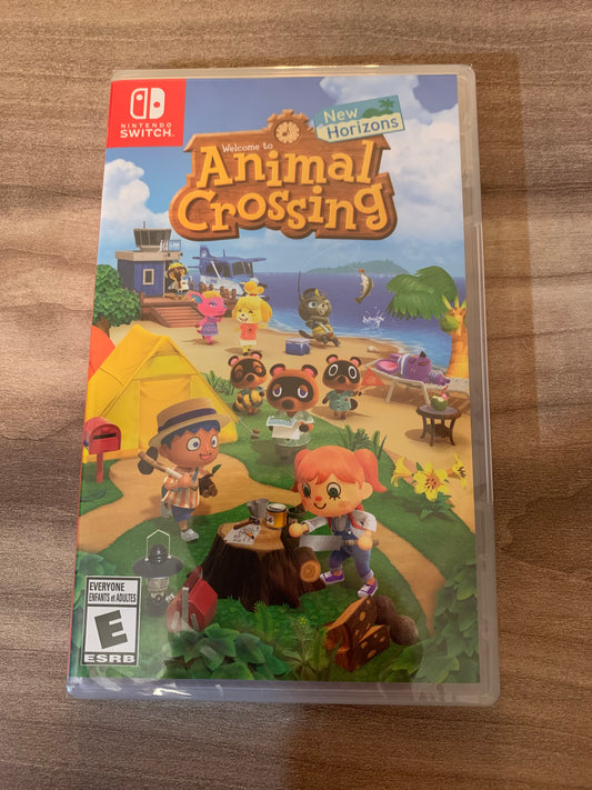 PiXEL-RETRO.COM : NINTENDO SWITCH NEW SEALED IN BOX COMPLETE MANUAL GAME NTSC ANIMAL CROSSING NEW HORIZONS