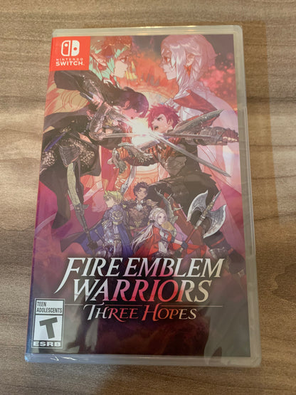PiXEL-RETRO.COM : NINTENDO SWITCH NEW SEALED IN BOX COMPLETE MANUAL GAME NTSC FIRE EMBLEM WARRIORS THREE HOPES