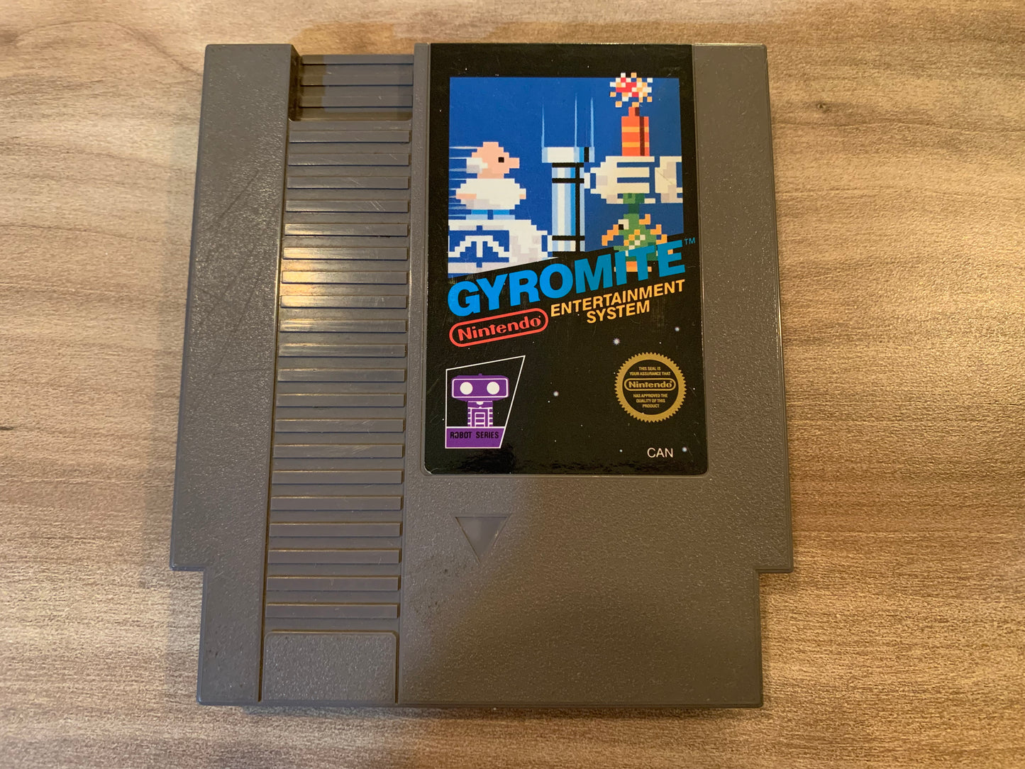 PiXEL-RETRO.COM : NINTENDO ENTERTAiNMENT SYSTEM (NES) GYROMITE GAME NTSC