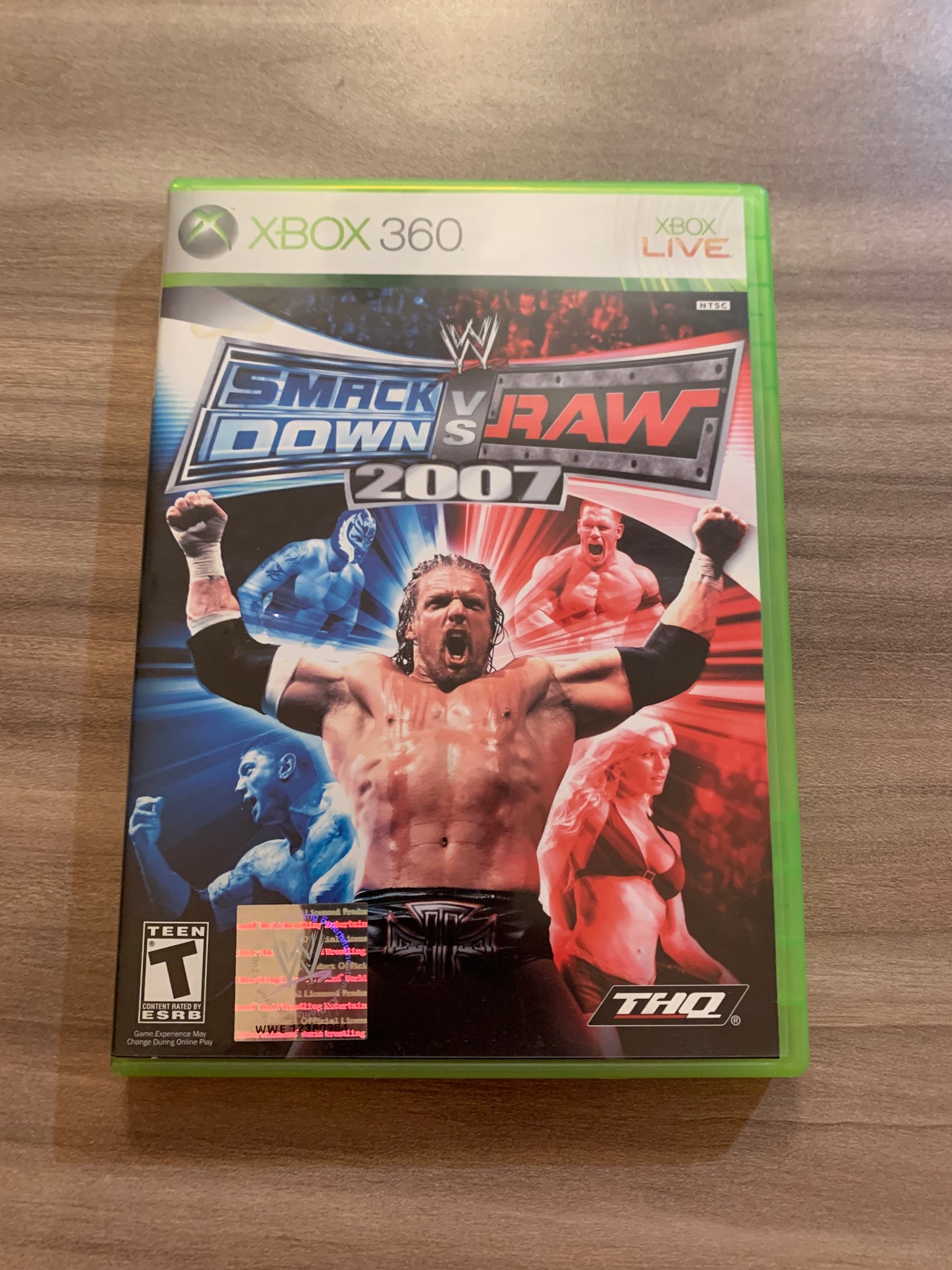 MiCROSOFT XBOX 360 | WWE SMACKDOWN VS RAW 2007