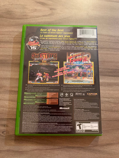 MiCROSOFT XBOX ORiGiNAL | STREET FiGHTER ANNiVERSARY COLLECTiON