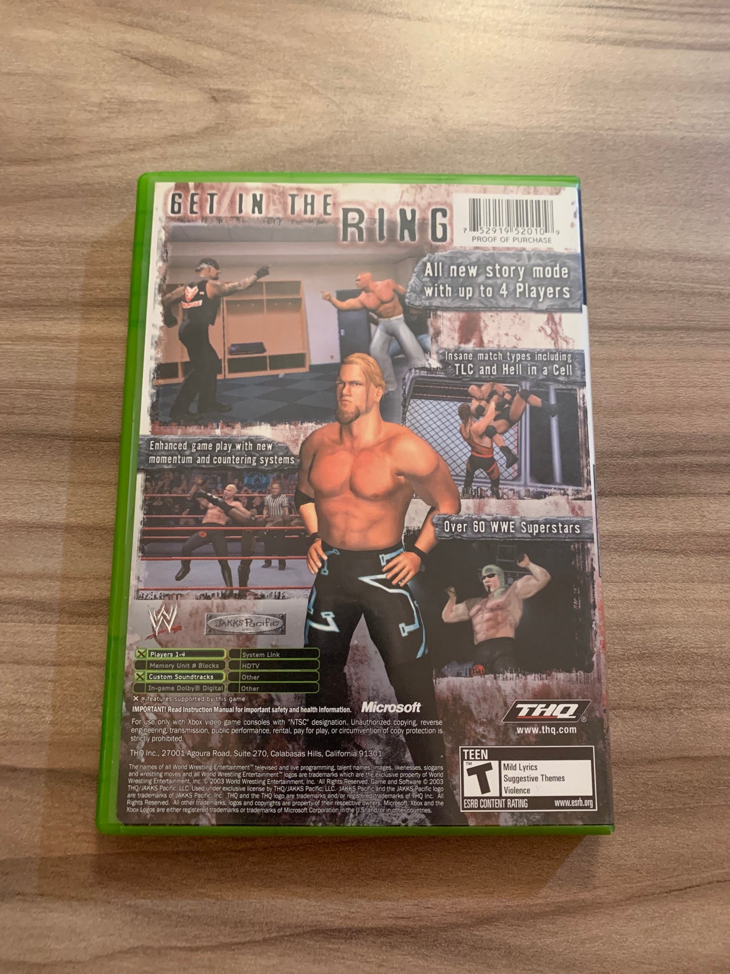 MiCROSOFT XBOX ORiGiNAL | WWE RAW 2