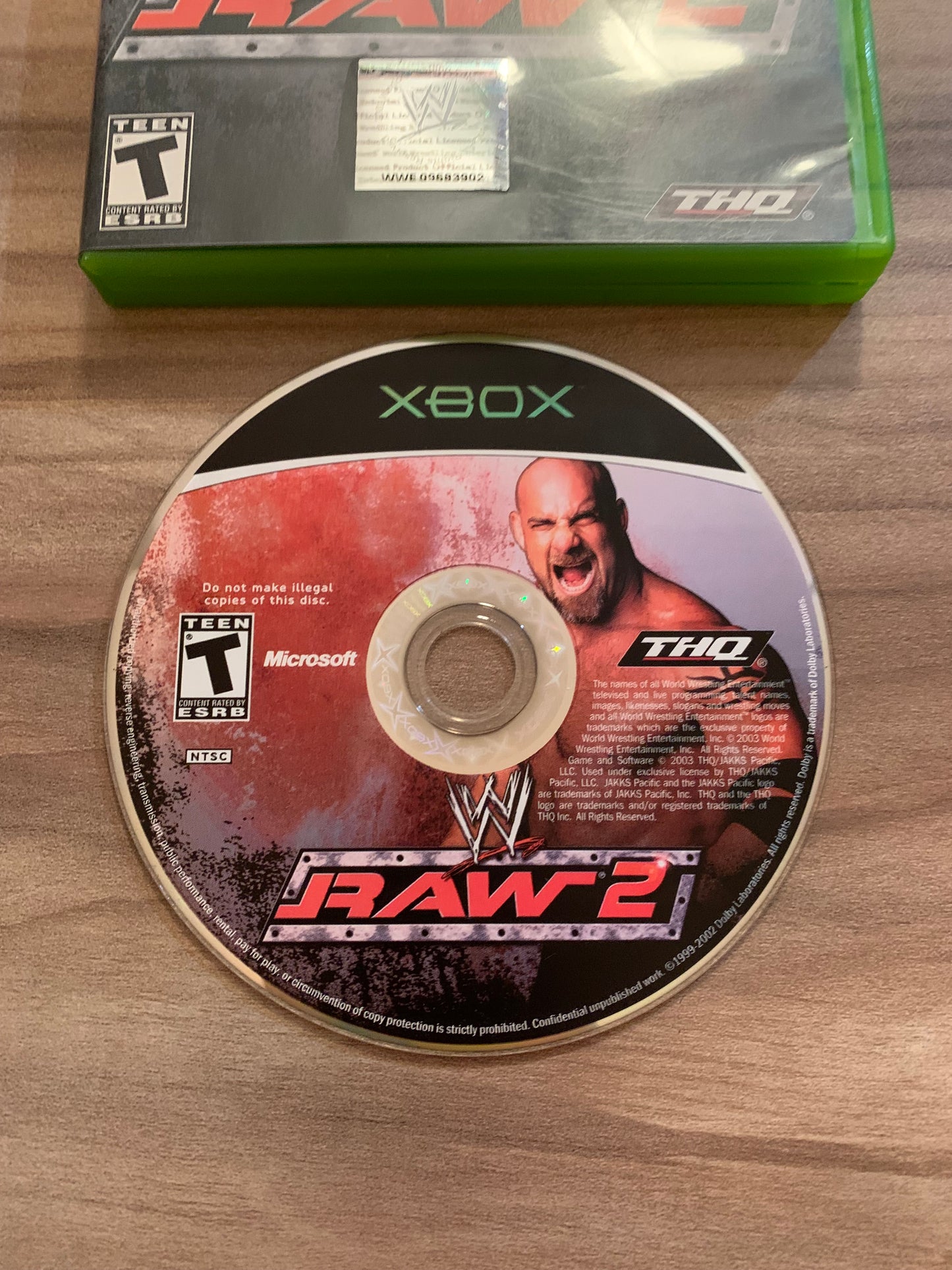 MiCROSOFT XBOX ORiGiNAL | WWE RAW 2