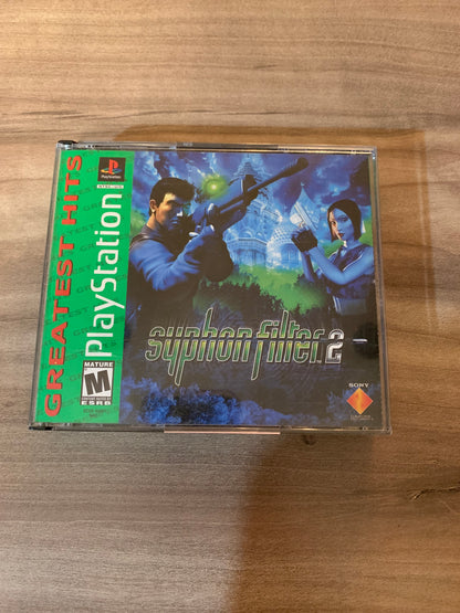 SONY PLAYSTATiON [PS1] | SYPHON FiLTER 2 | GREATEST HiTS