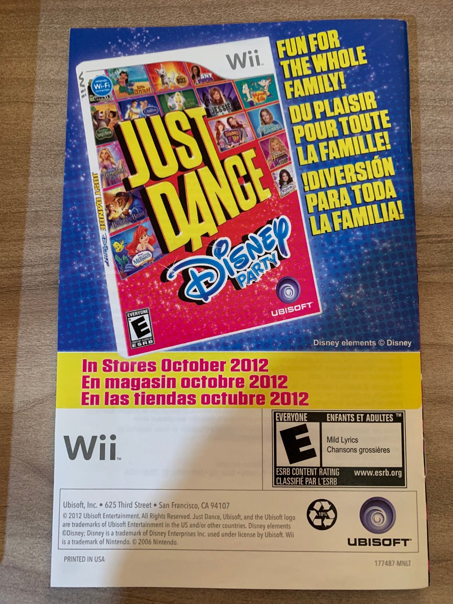 NiNTENDO Wii | JUST DANCE 4