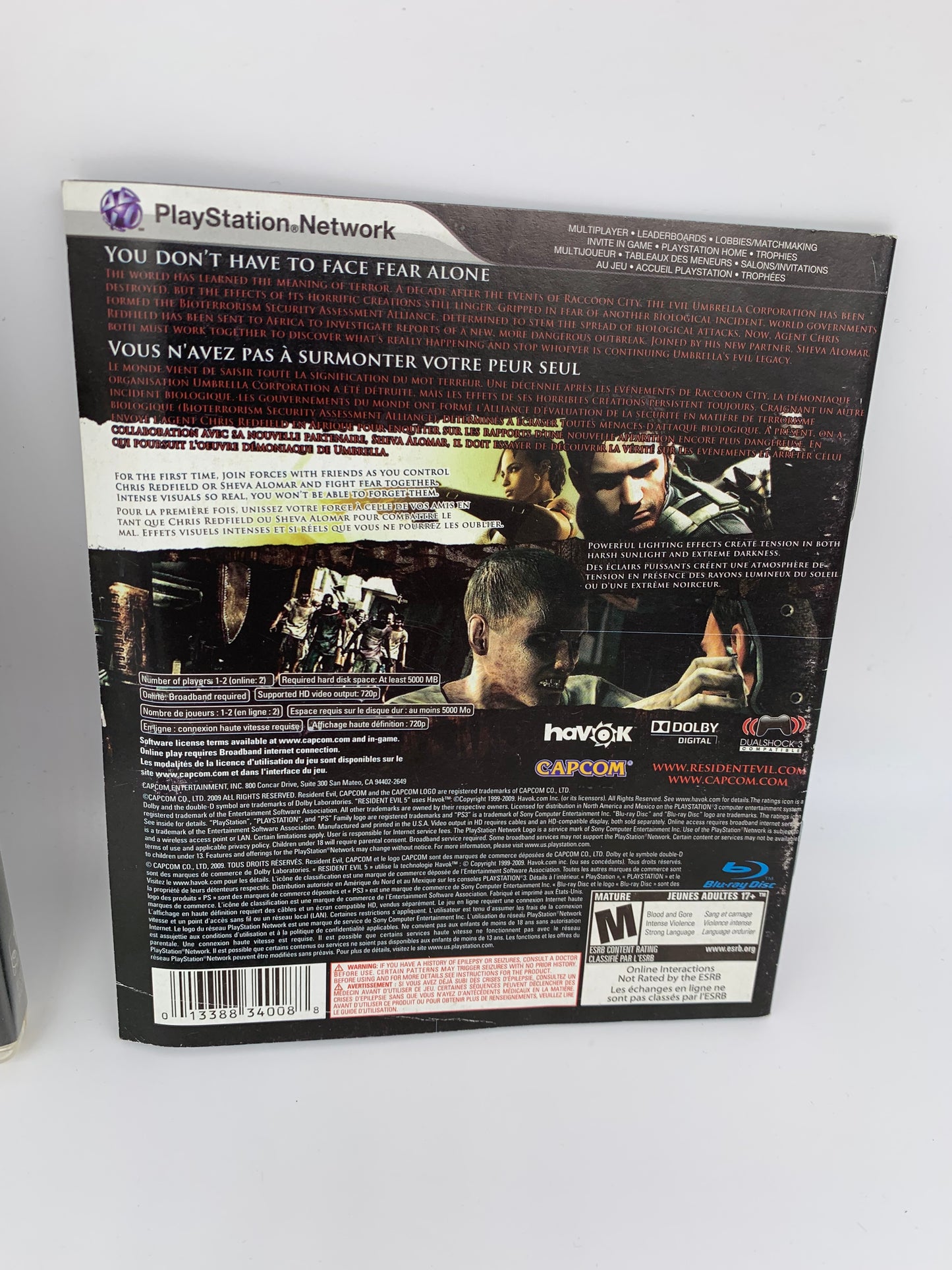SONY PLAYSTATiON 3 [PS3] | RESiDENT EViL 5