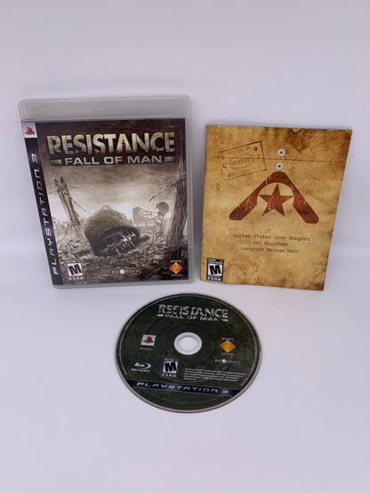 PiXEL-RETRO.COM : SONY PLAYSTATION 3 (PS3) COMPLET CIB BOX MANUAL GAME NTSC RESISTANCE FALL OF MAN