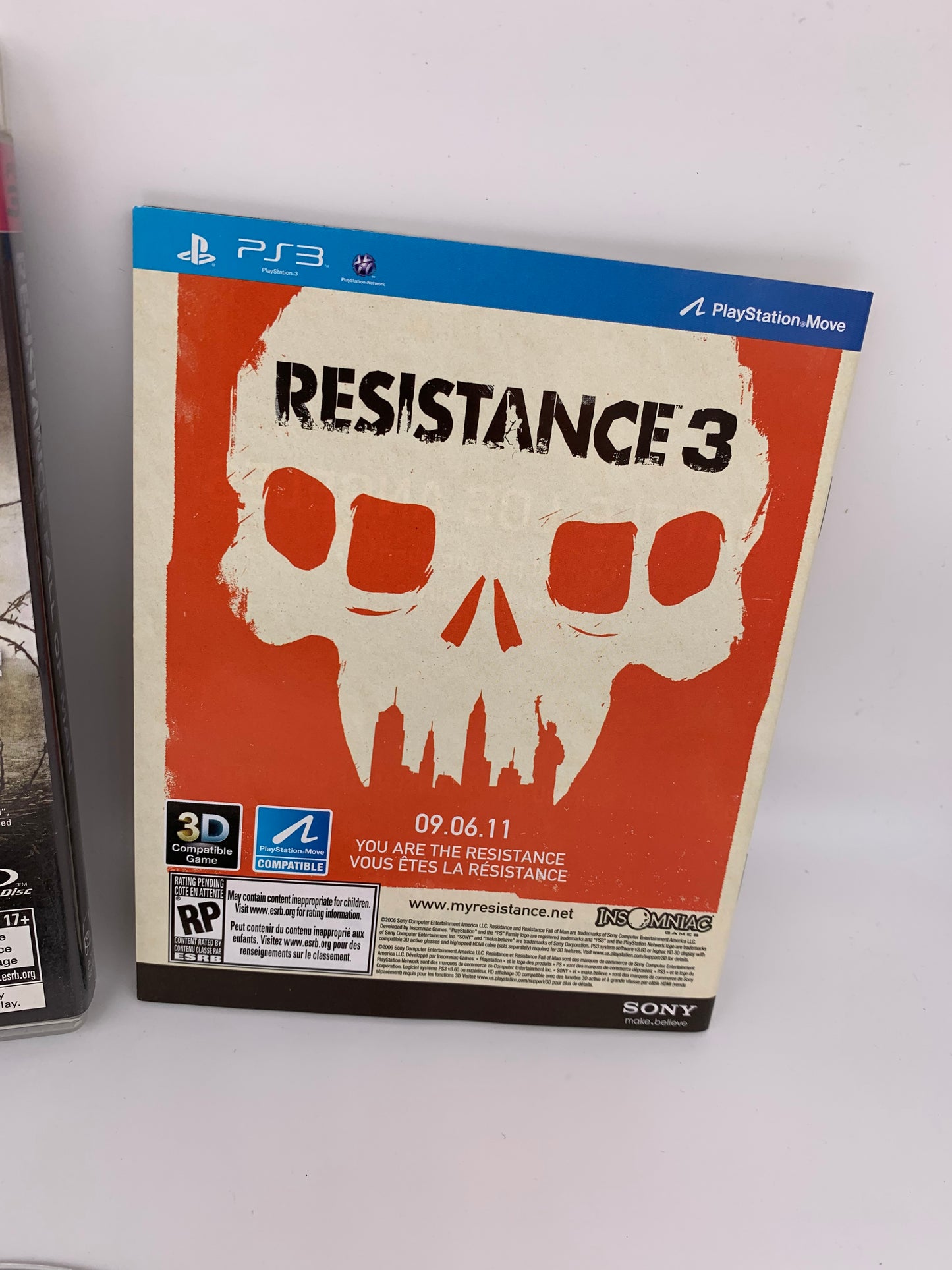 SONY PLAYSTATiON 3 [PS3] | RESiSTANCE FALL OF MAN