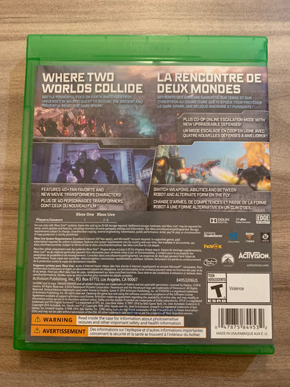 MiCROSOFT XBOX ONE | TRANSFORMERS RiSE OF THE DARK SPARK