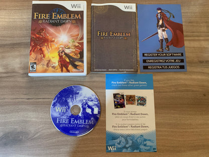 PiXEL-RETRO.COM : NINTENDO WII COMPLET CIB BOX MANUAL GAME NTSC FIRE EMBLEM RADIANT DAWN