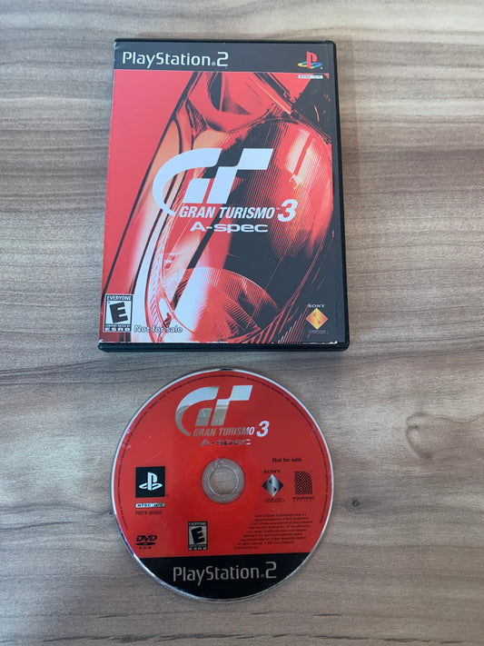 PiXEL-RETRO.COM : SONY PLAYSTATION 2 (PS2) COMPLET CIB BOX MANUAL GAME NTSC GRAN TURISMO 3 A-SPEC NOT FOR RESALE