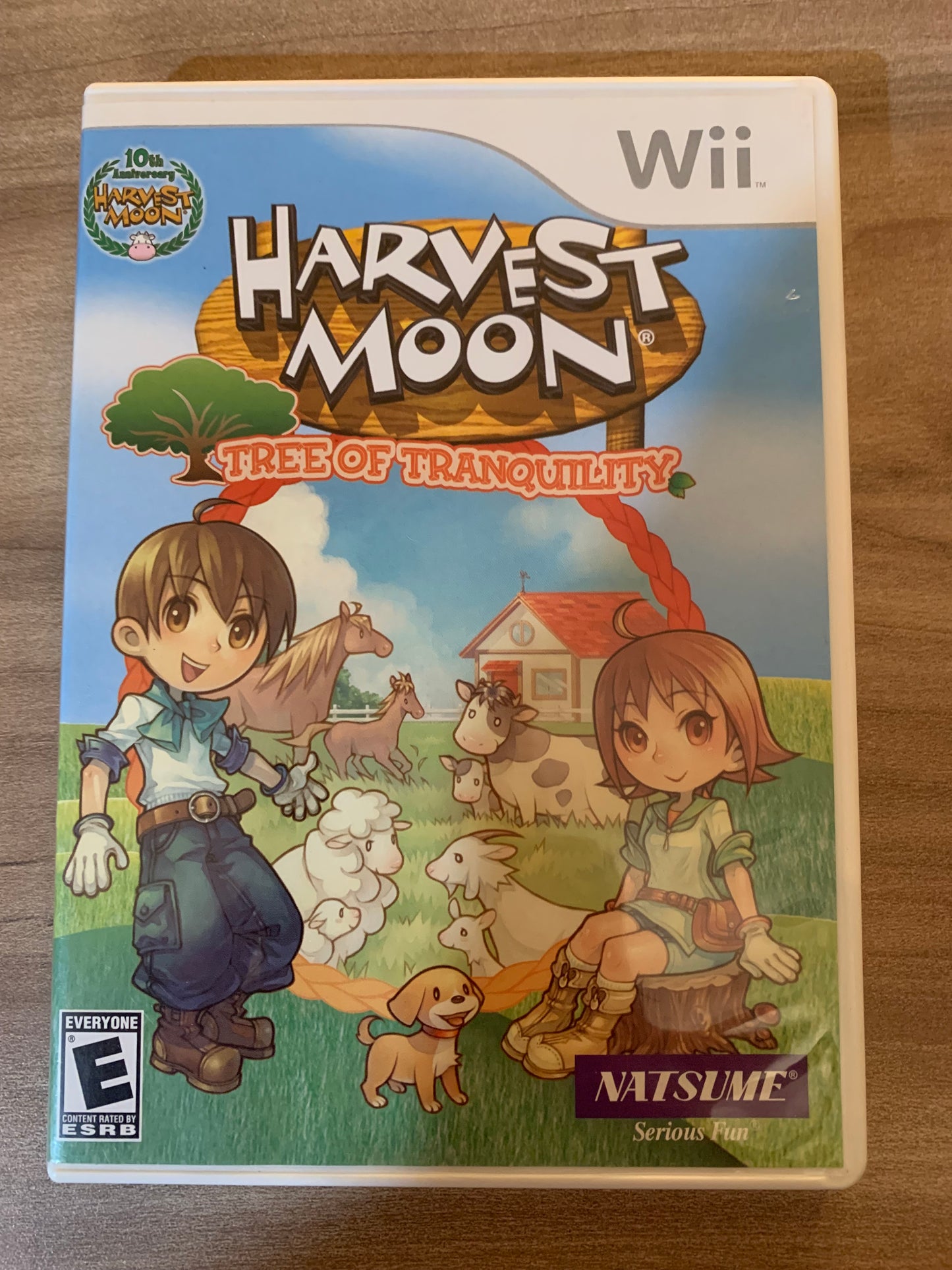 PiXEL-RETRO.COM : NINTENDO WII COMPLET CIB BOX MANUAL GAME NTSC HARVEST MOON TREE OF TRANQUILITY