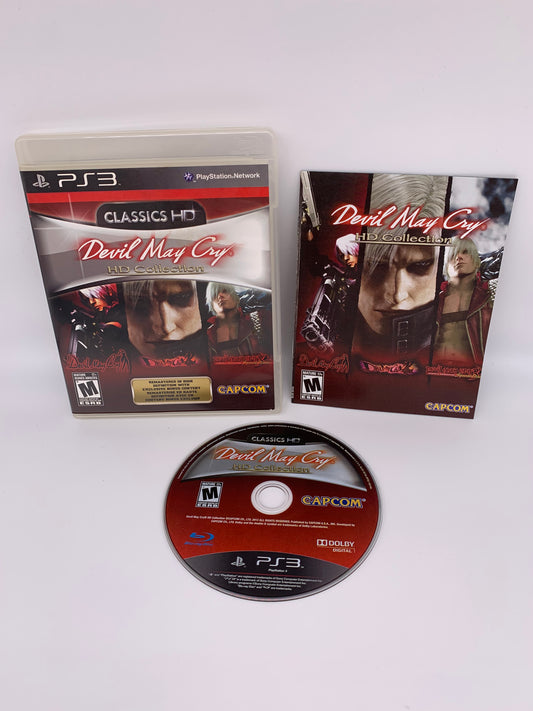 PiXEL-RETRO.COM : SONY PLAYSTATION 3 (PS3) COMPLET CIB BOX MANUAL GAME NTSC DEVIL MAY CRY HD COLLECTION