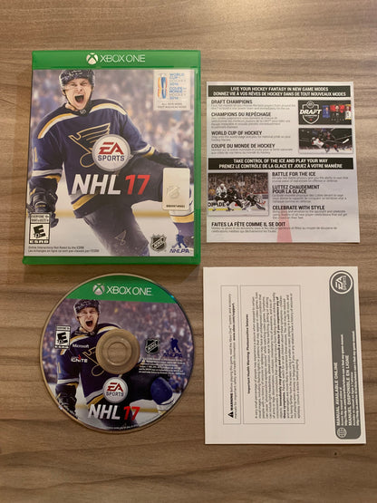 PiXEL-RETRO.COM : MICROSOFT XBOX ONE COMPLETE CIB BOX MANUAL GAME NTSC NHL 17