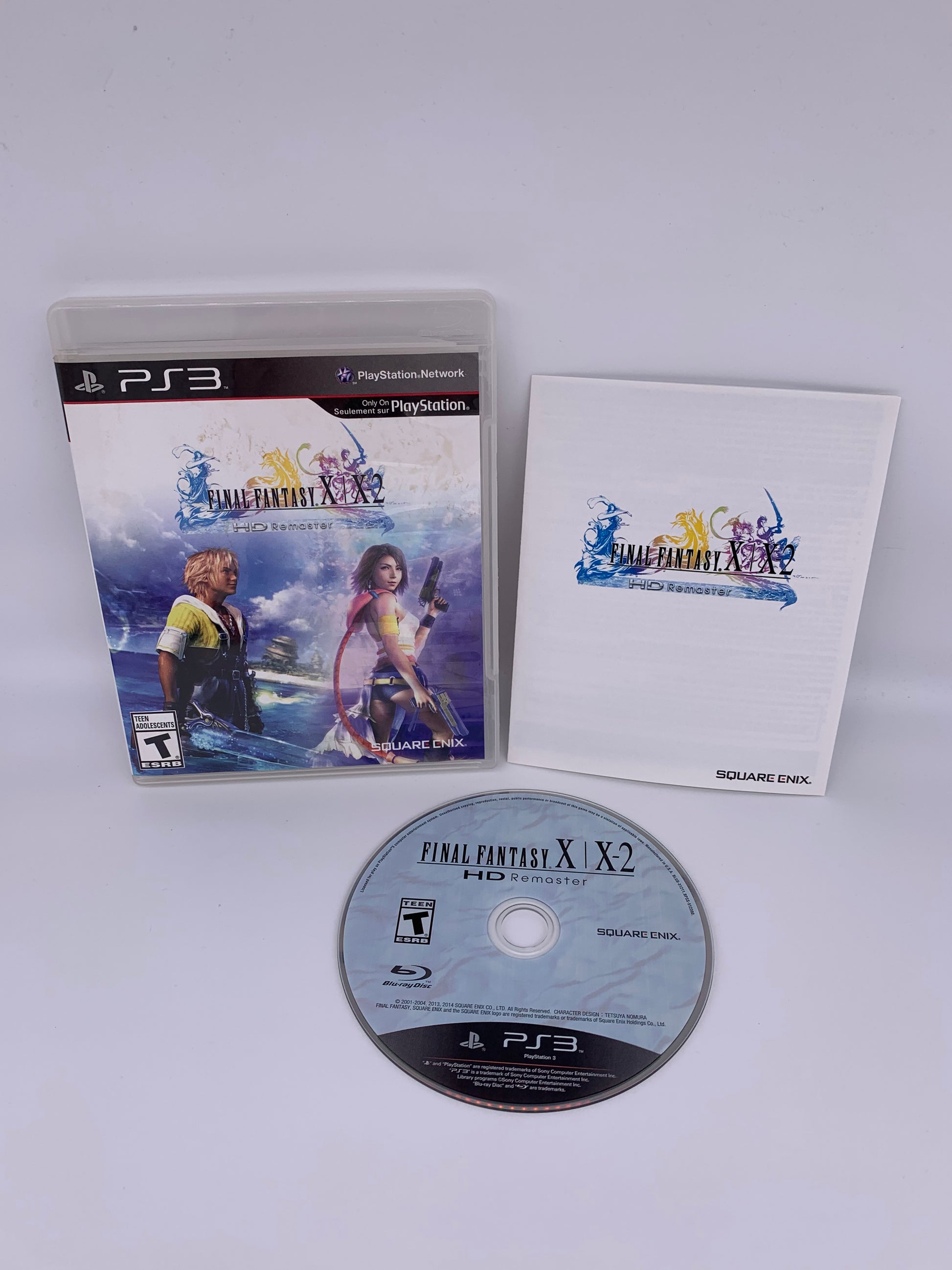 PiXEL-RETRO.COM : SONY PLAYSTATION 3 (PS3) COMPLET CIB BOX MANUAL GAME NTSC FINAL FANTASY X / X-2 HD REMASTER