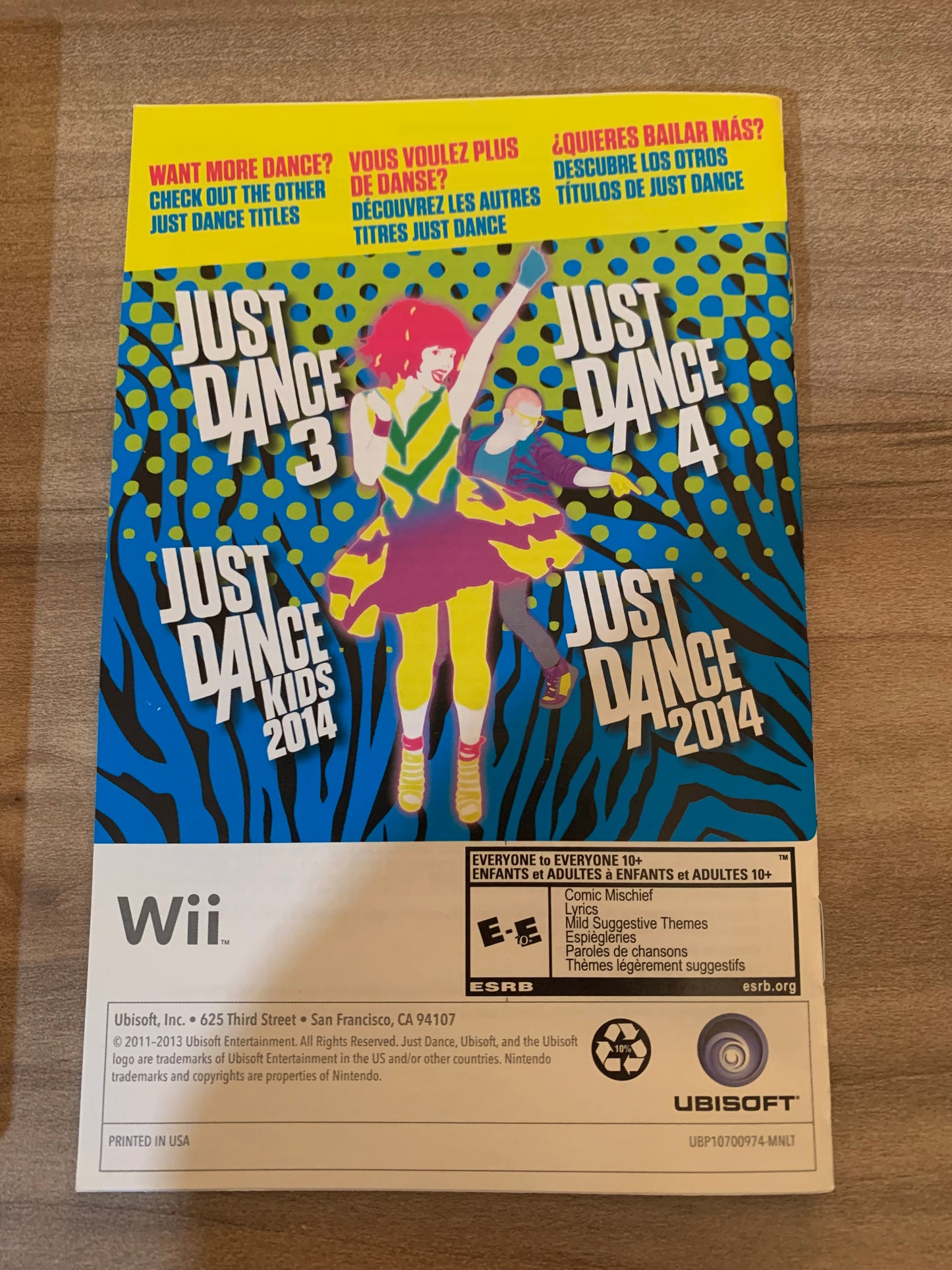 NiNTENDO Wii | JUST DANCE 2015