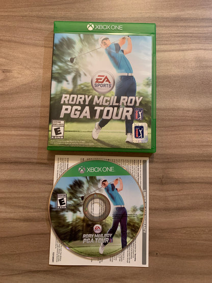 PiXELRETROGAME.COM : MICROSOFT XBOX ONE COMPLETE CIB BOX MANUAL GAME NTSC RORY MCILROY PGA TOUR