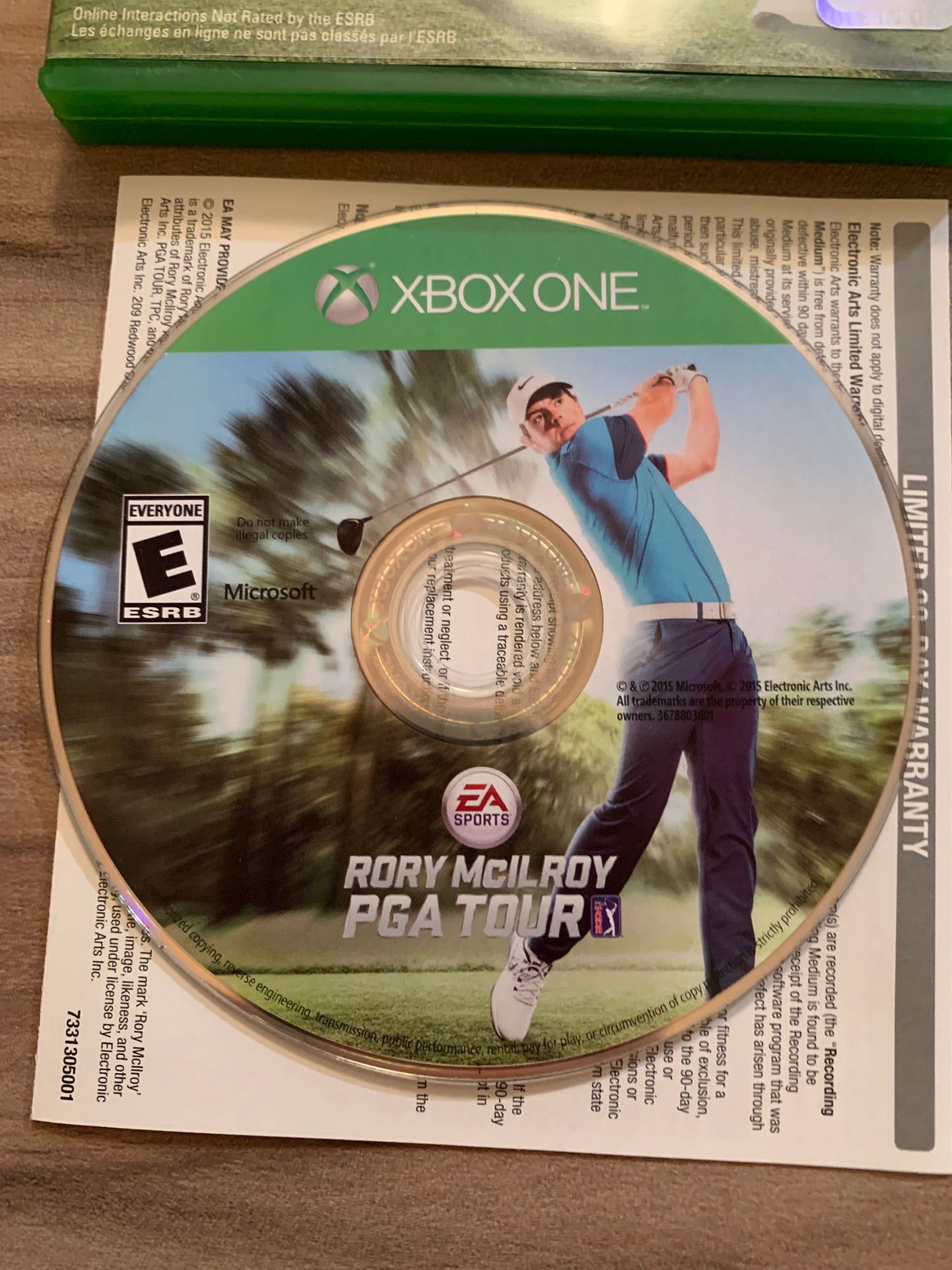 MiCROSOFT XBOX ONE | RORY MCiLROY PGA TOUR