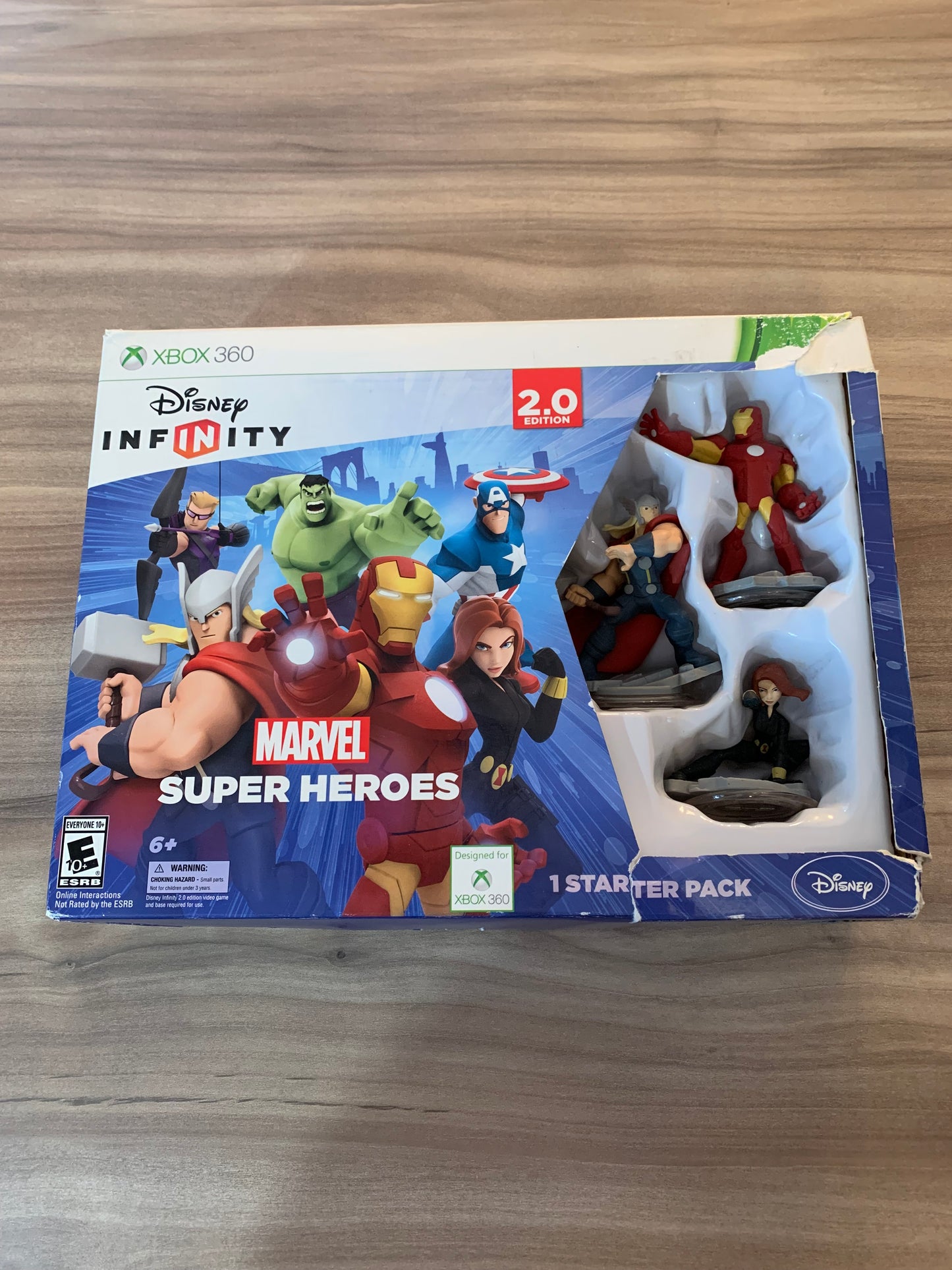 DiSNEY iNFiNiTY MiCROSOFT XBOX 360 | MARVEL SUPER HEROES STARTER PACK | 2.0 EDiTiON