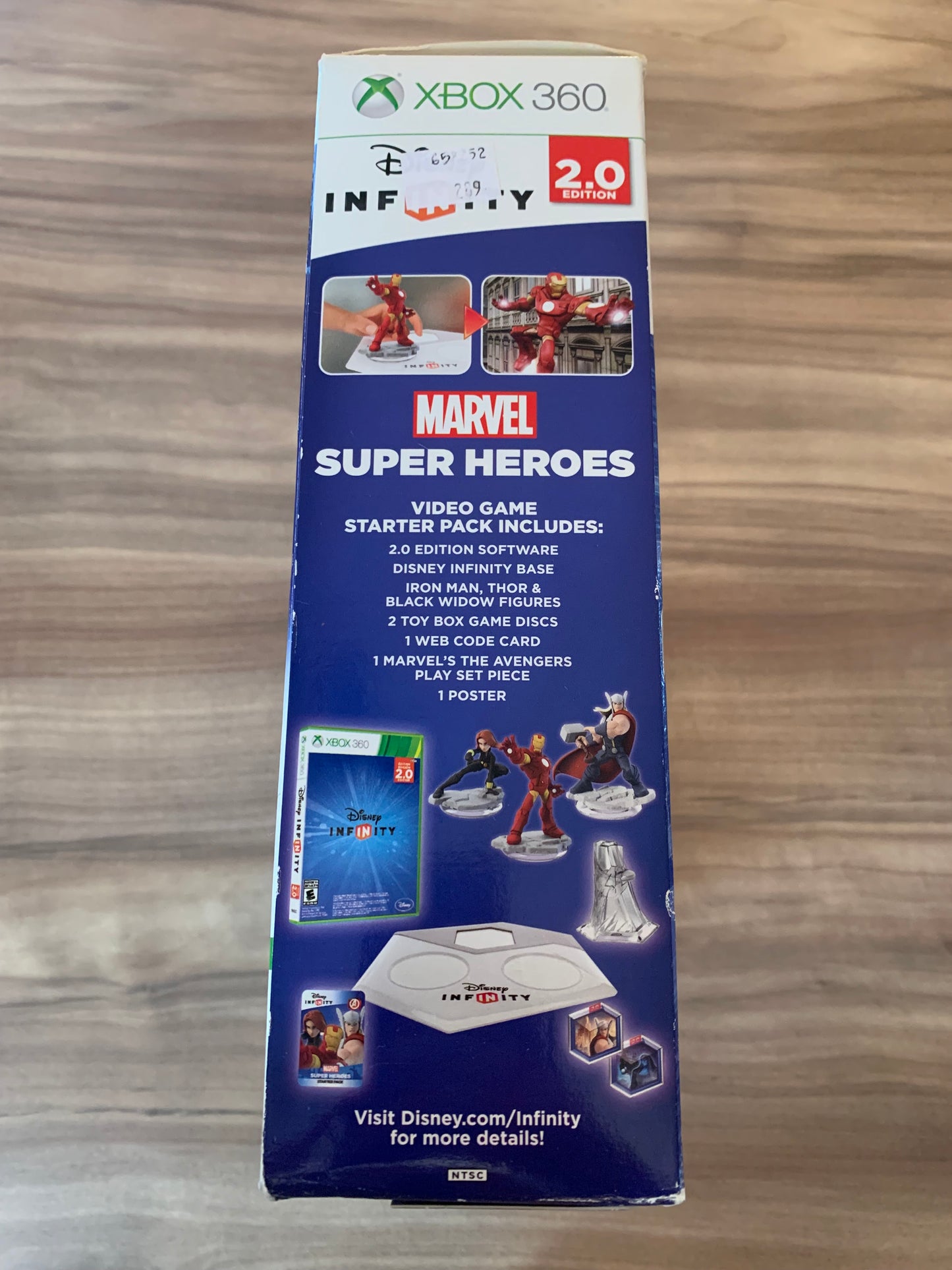 DiSNEY iNFiNiTY MiCROSOFT XBOX 360 | MARVEL SUPER HEROES STARTER PACK | 2.0 EDiTiON
