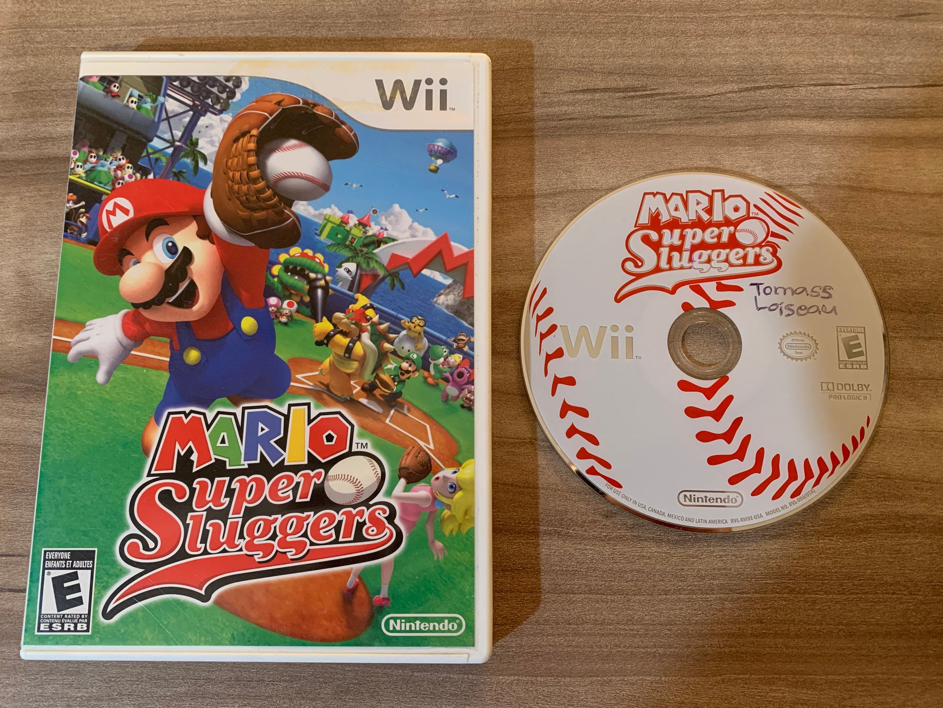 PiXEL-RETRO.COM : NINTENDO WII MARIO SUPER SLUGGERS GAME BOX NTSC